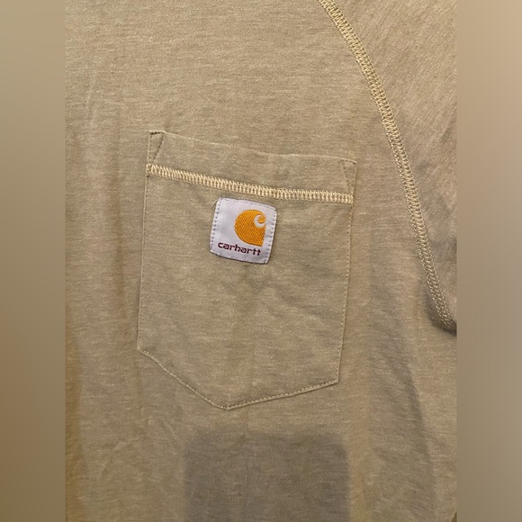 Carhartt Force relaxed fit Short Sleeve T-Shirt Moss size Small - Picture 3 of 7